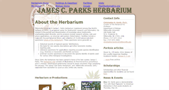 Desktop Screenshot of herbarium.millersville.edu