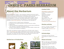 Tablet Screenshot of herbarium.millersville.edu