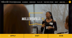 Desktop Screenshot of millersville.edu